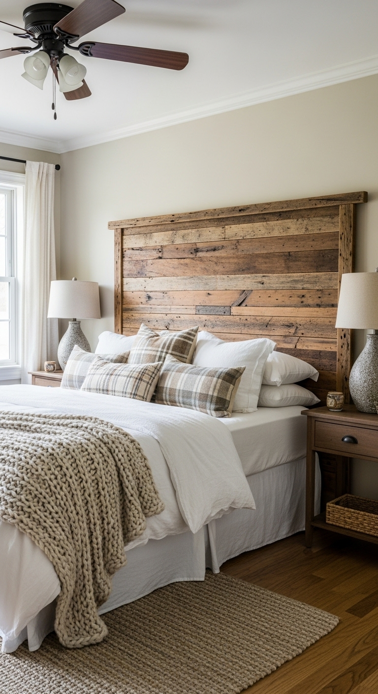 42+ Cozy Farmhouse Bedroom Design Ideas 12 image 1252