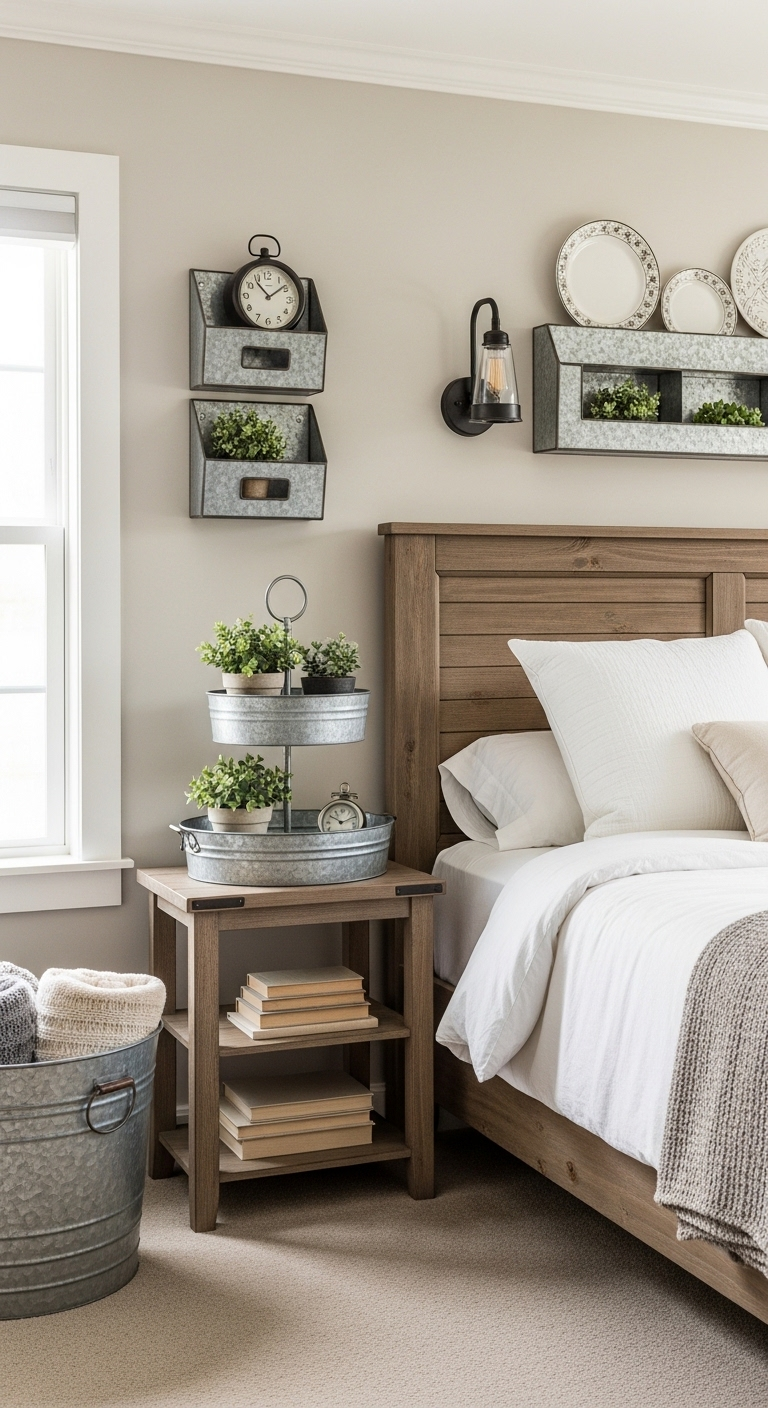 42+ Cozy Farmhouse Bedroom Design Ideas 17 image 1256