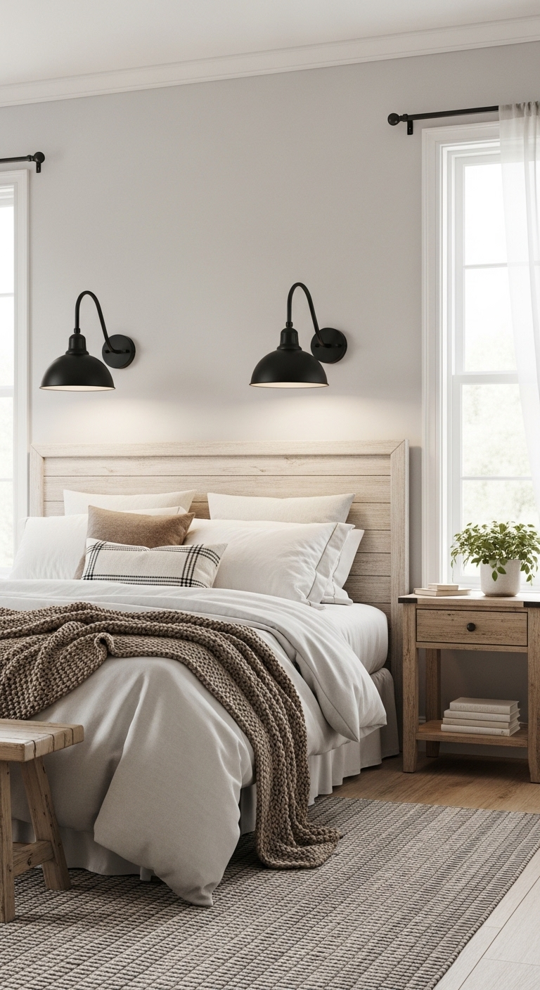 42+ Cozy Farmhouse Bedroom Design Ideas 32 image 1282