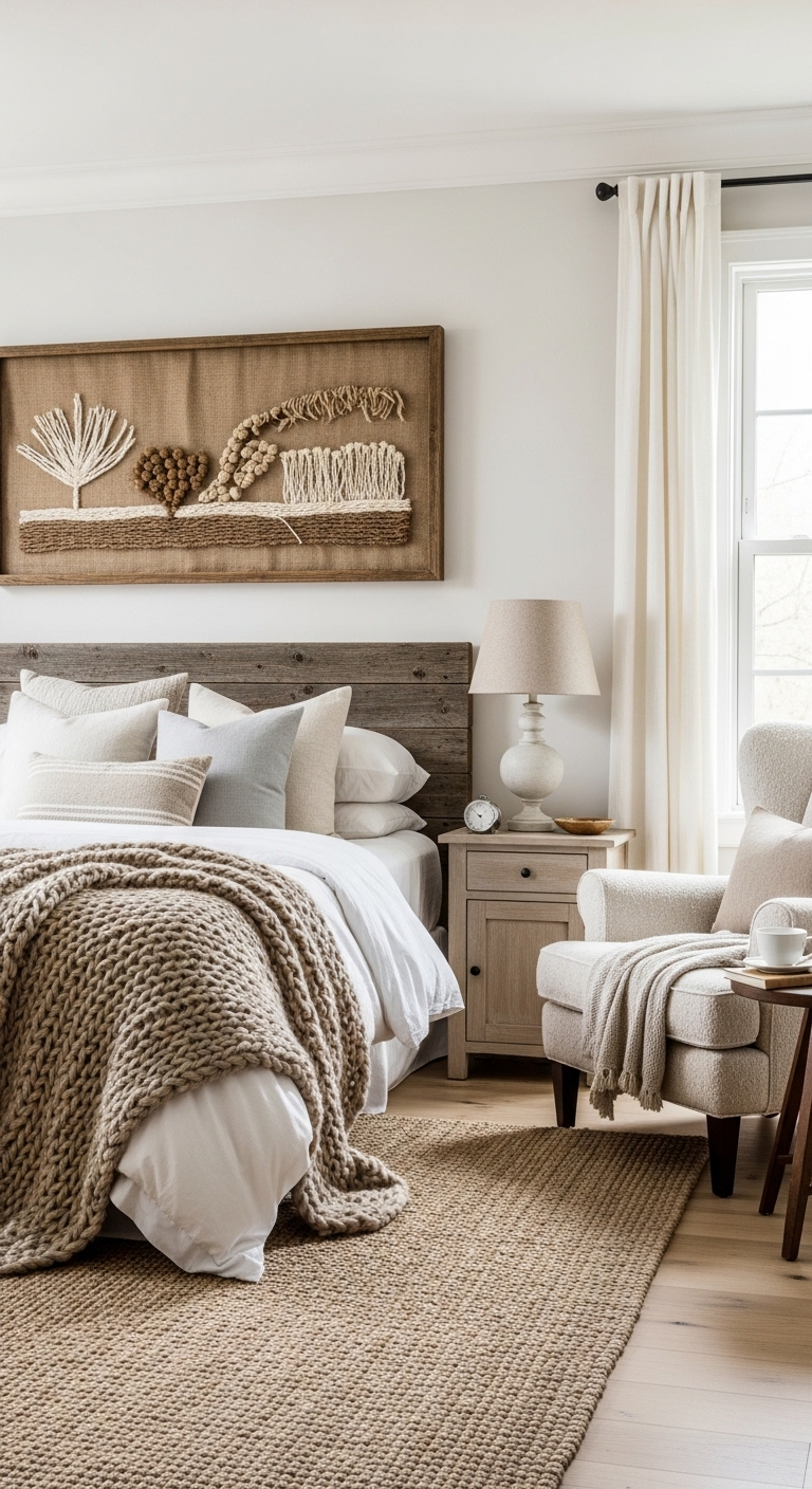 42+ Cozy Farmhouse Bedroom Design Ideas 37 image 1290