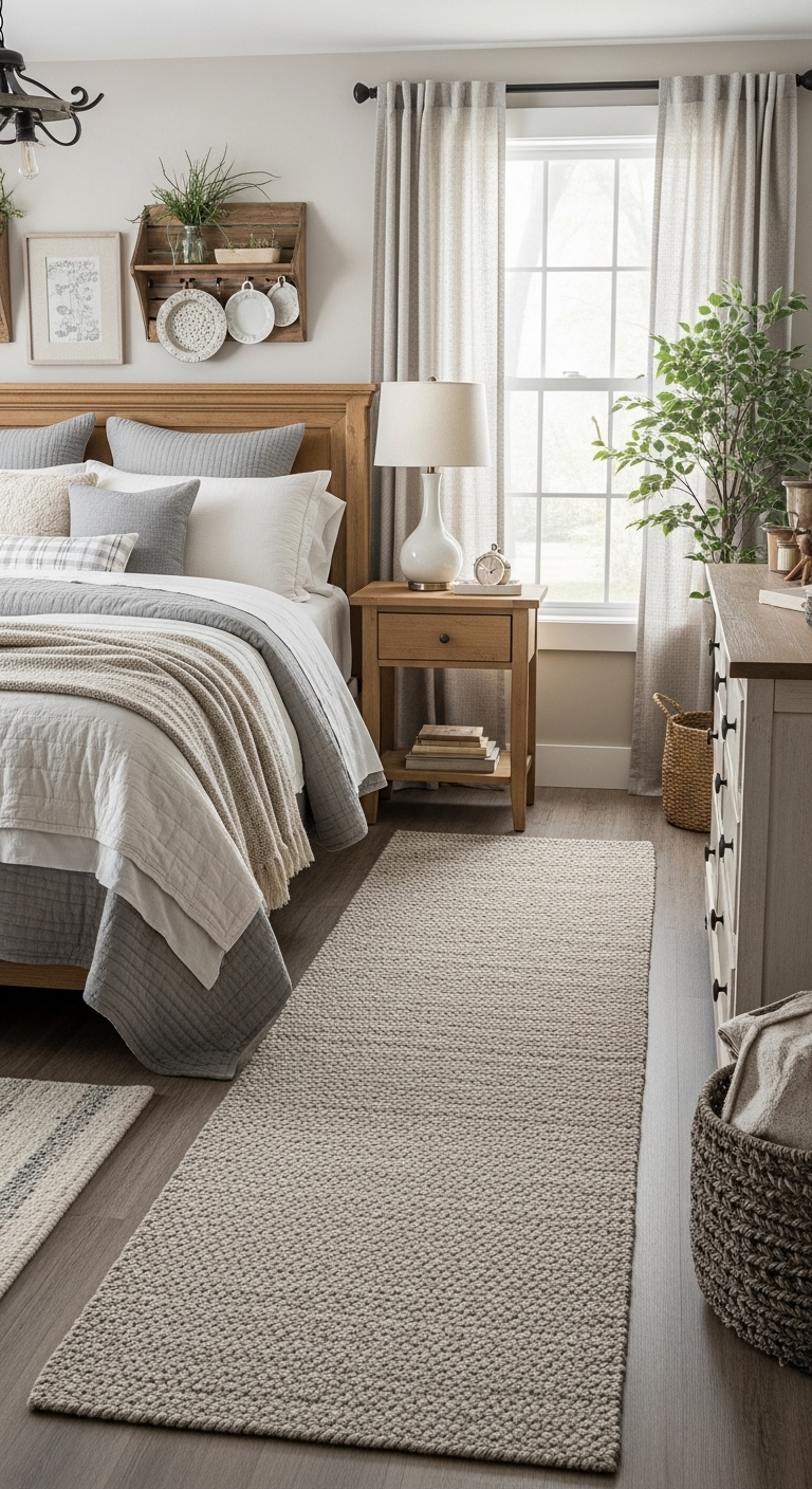 42+ Cozy Farmhouse Bedroom Design Ideas 41 image 1299