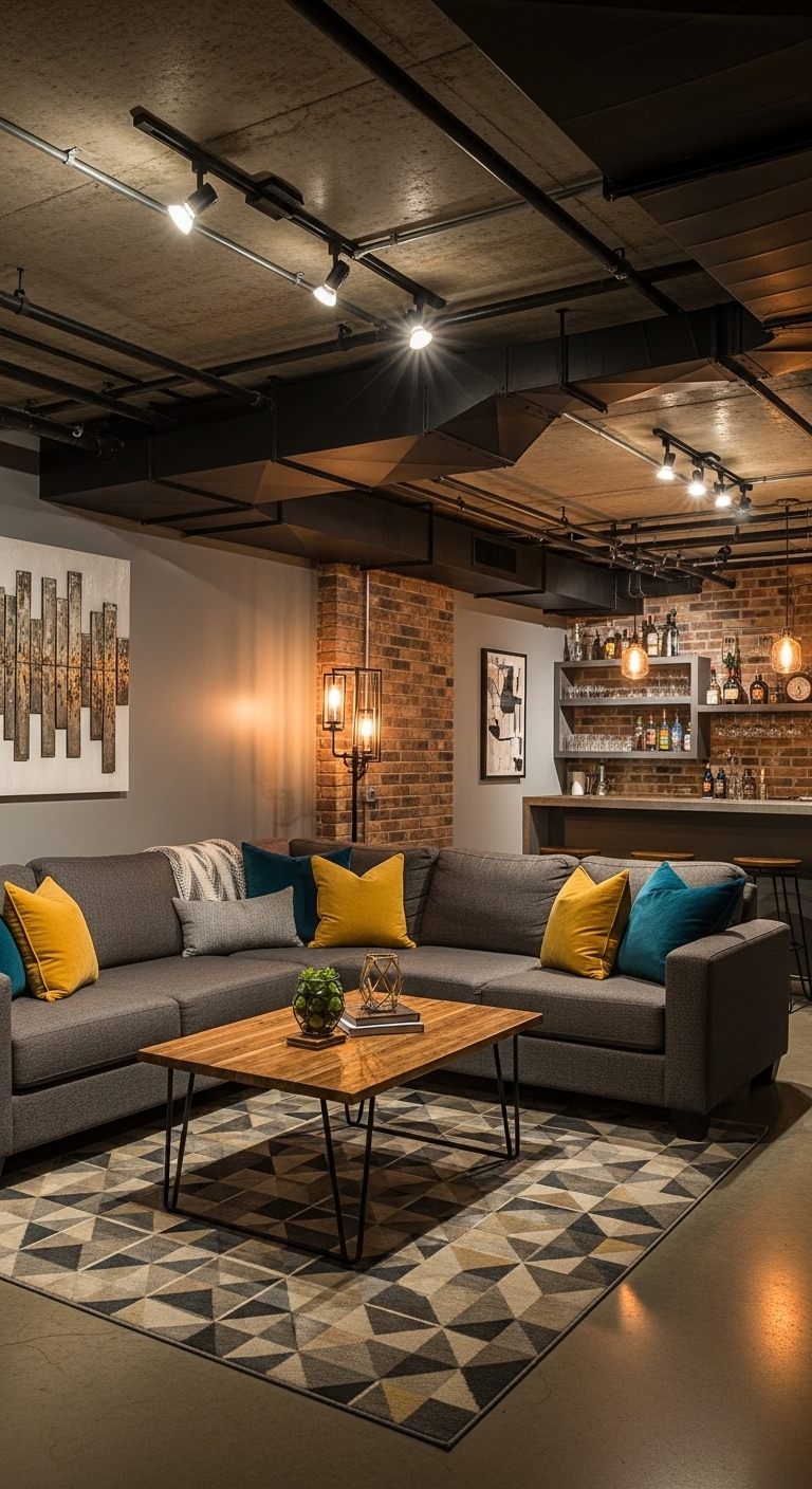 42+ Modern Basement Remodel Decor Ideas 6 image 1401