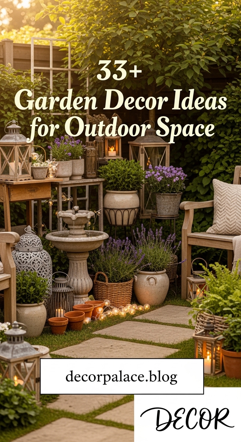 33+Garden Decor Ideas for Outdoor Space 2 image 1953