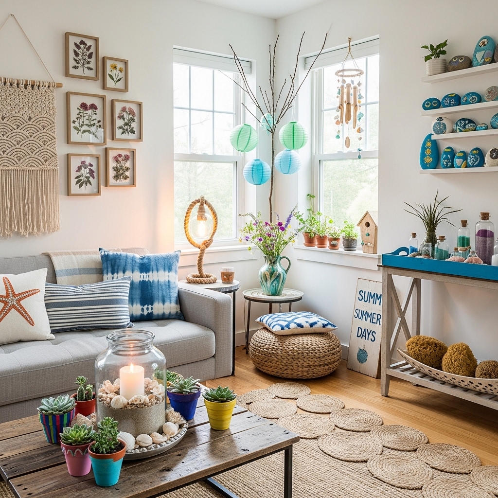 15 Summer Decor DIY Projects