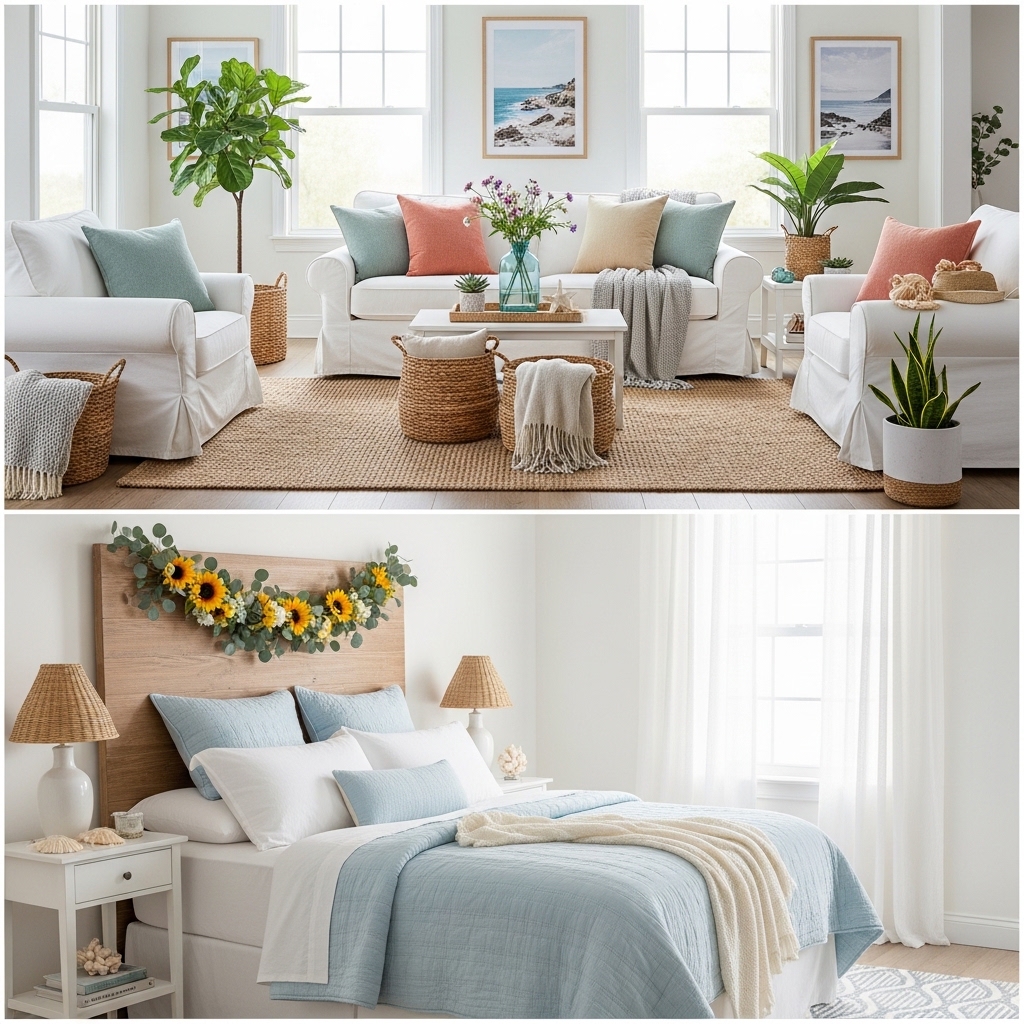 17 Summer Decorating Ideas for Every Room