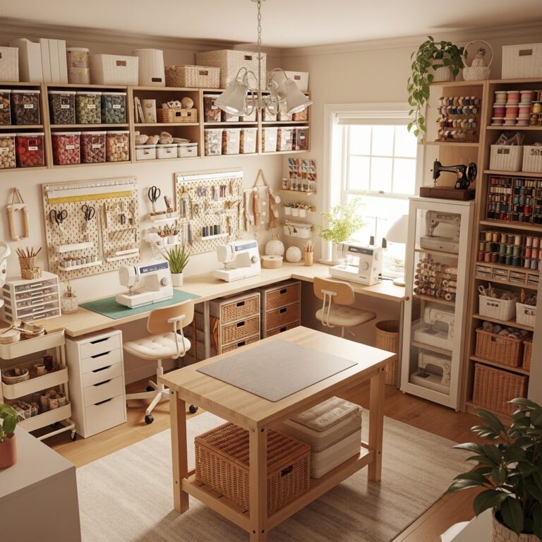50+ Complete Sewing Room Organization Guide