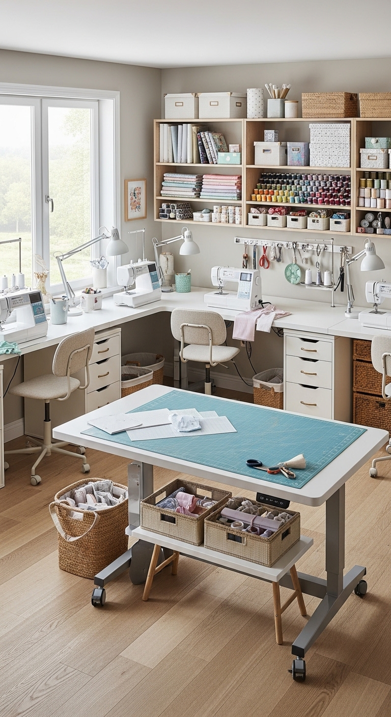 40+ Sewing Room Design Layout Ideas 14 image 423