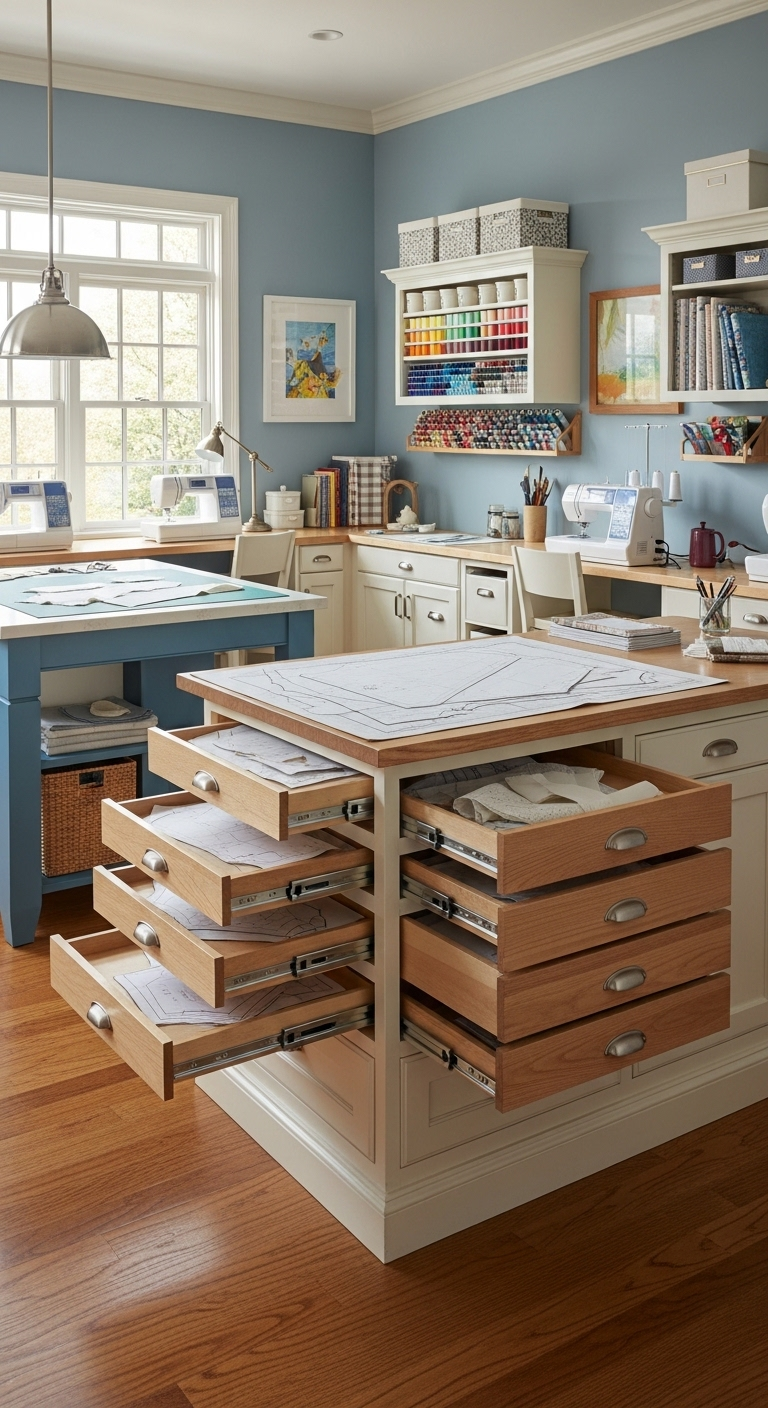 40+ Sewing Room Design Layout Ideas 16 image 425