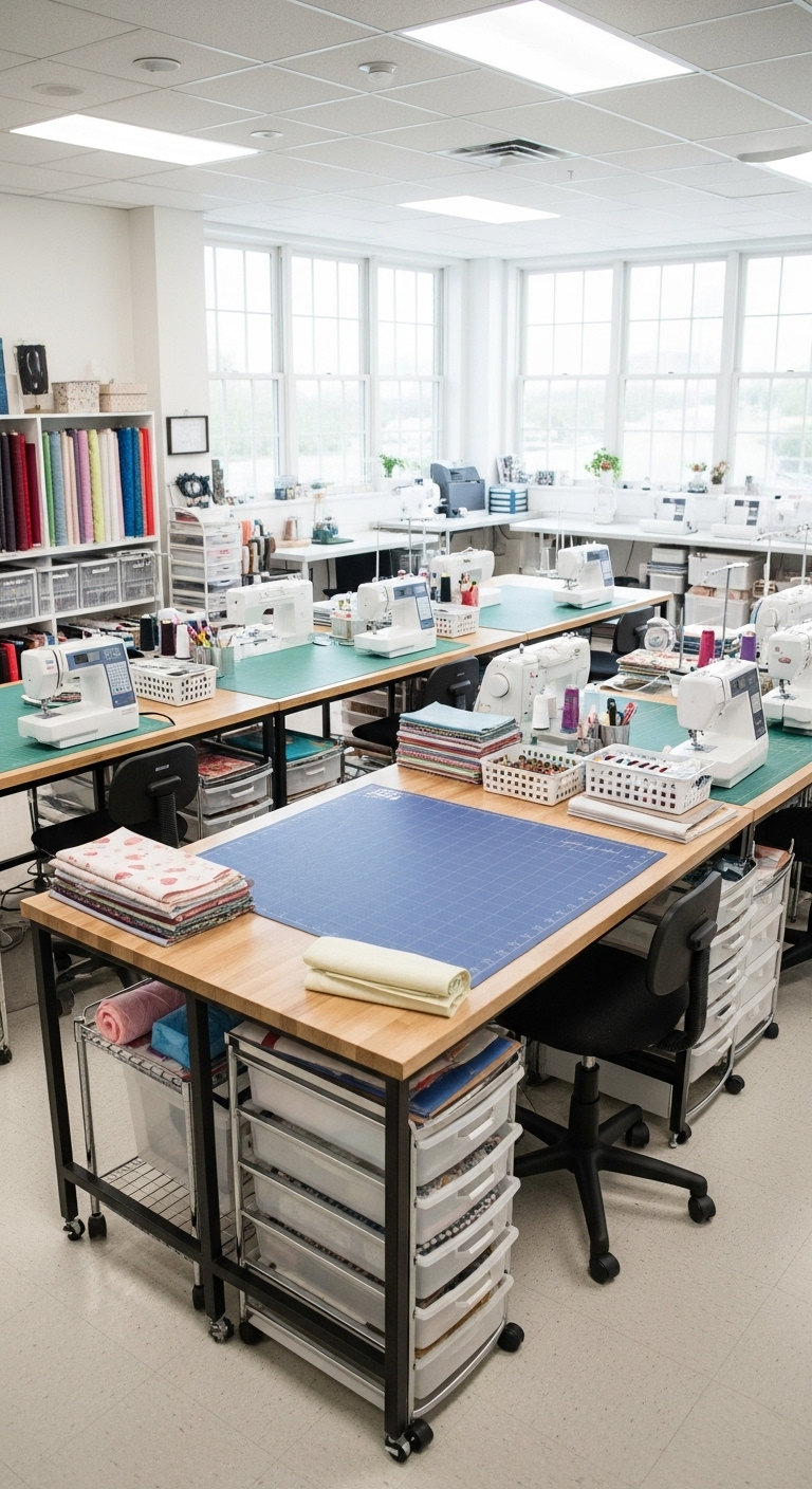 40+ Sewing Room Design Layout Ideas 17 image 426