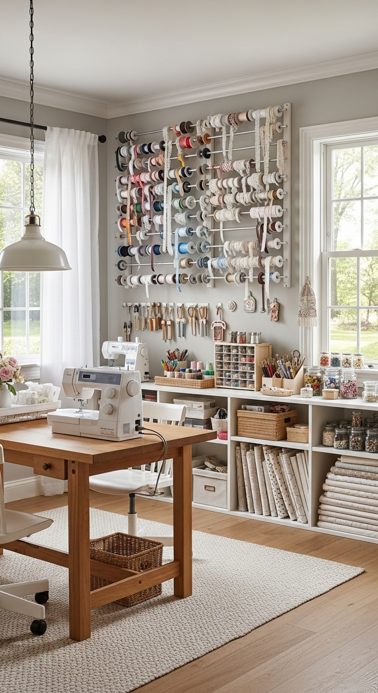 40+ Sewing Room Design Layout Ideas 27 image 436