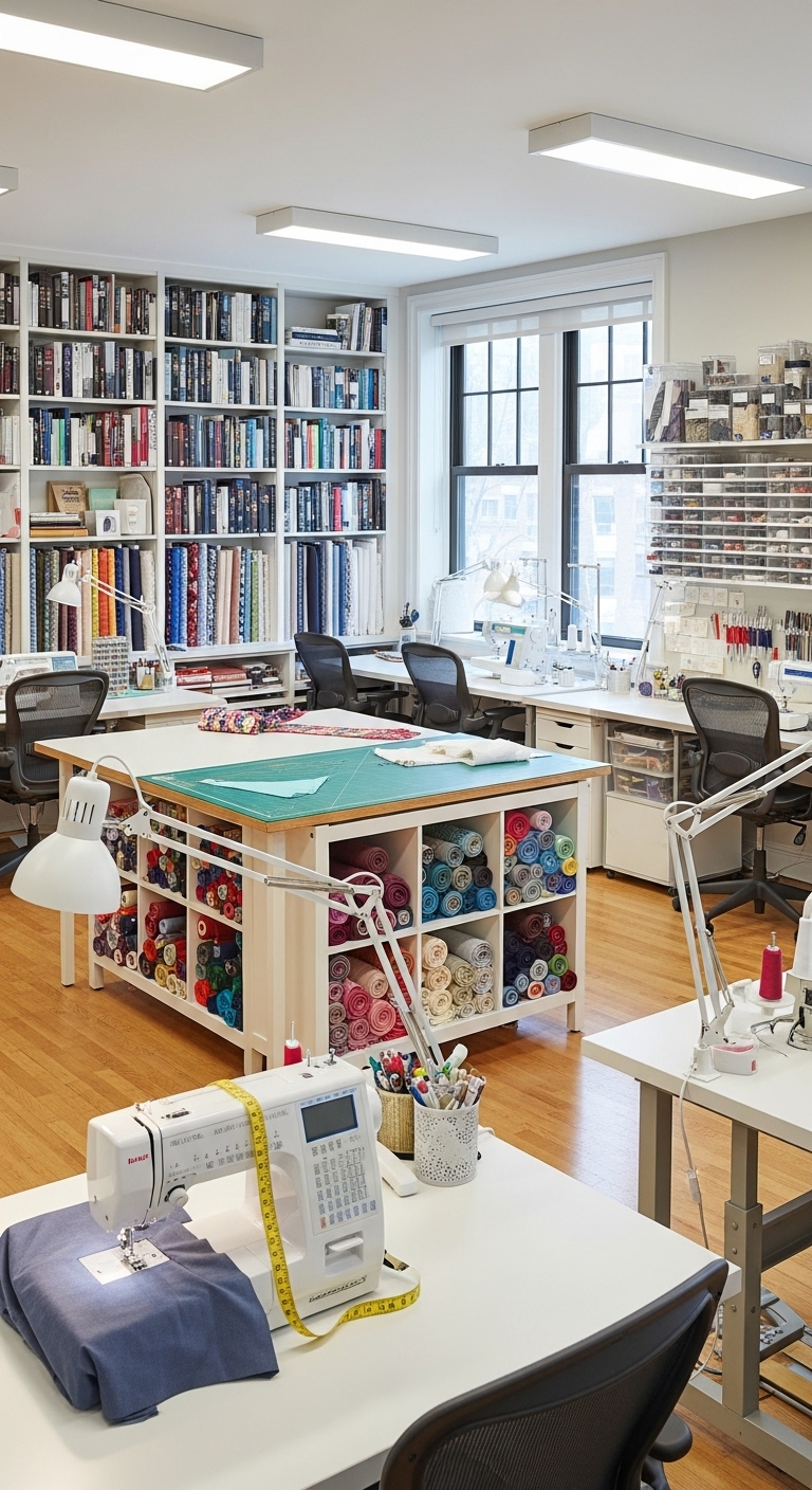 40+ Sewing Room Design Layout Ideas 34 image 443