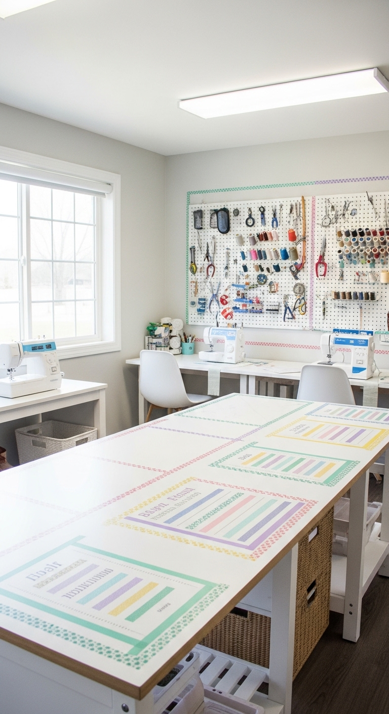 40+ Sewing Room Design Layout Ideas 41 image 450