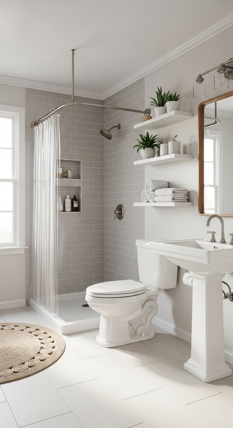 15+ Budget-Friendly Bathroom Remodel Ideas 17 image 78