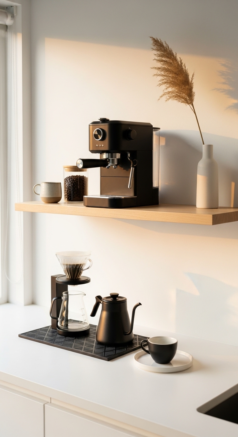 40+ Home Coffee Bar Ideas Design 3 image 798