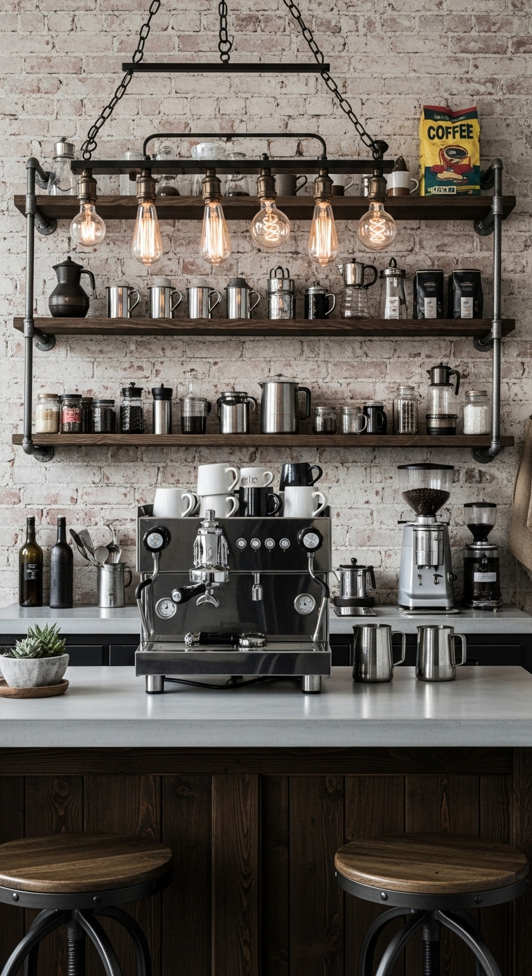 40+ Home Coffee Bar Ideas Design 7 image 802