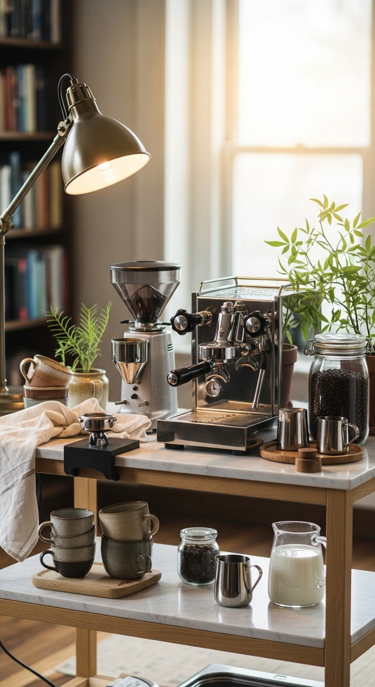 40+ Home Coffee Bar Ideas Design 8 image 803