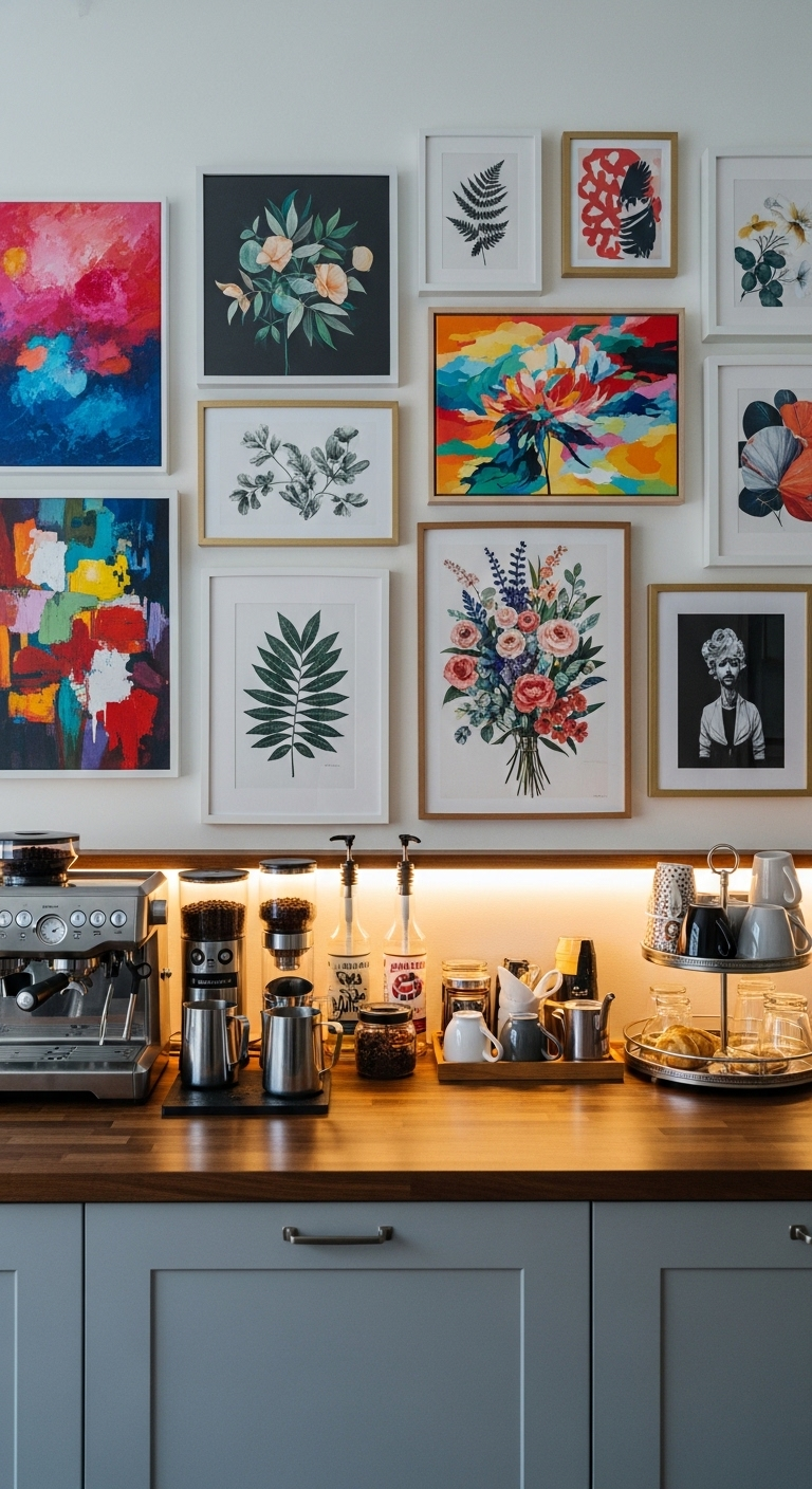 40+ Home Coffee Bar Ideas Design 18 image 813