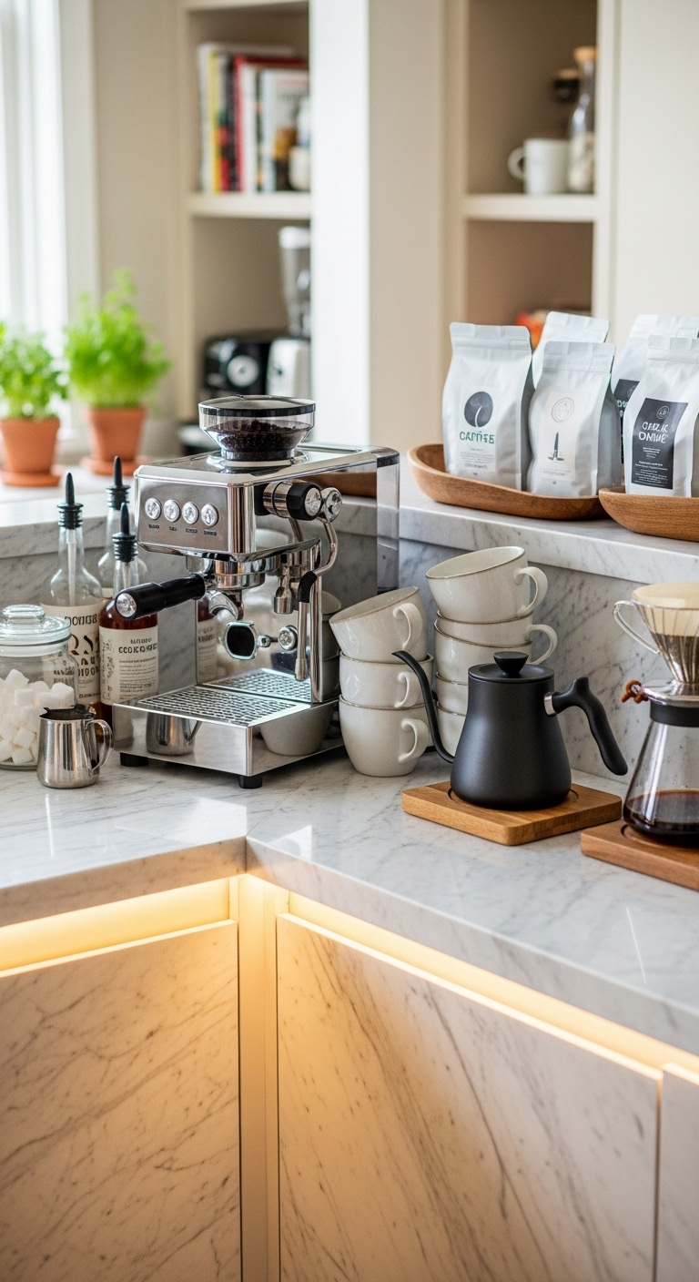 40+ Home Coffee Bar Ideas Design 22 image 817