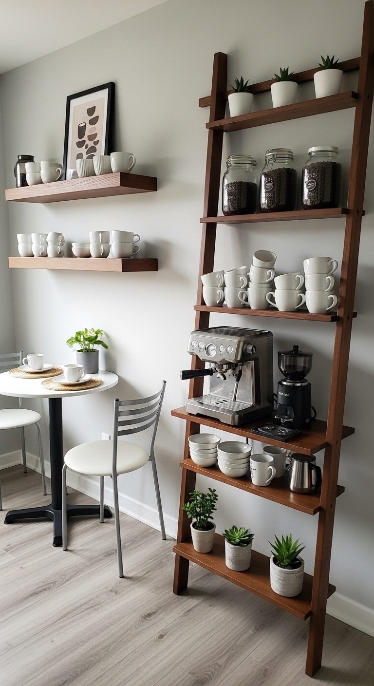 40+ Home Coffee Bar Ideas Design 24 image 819