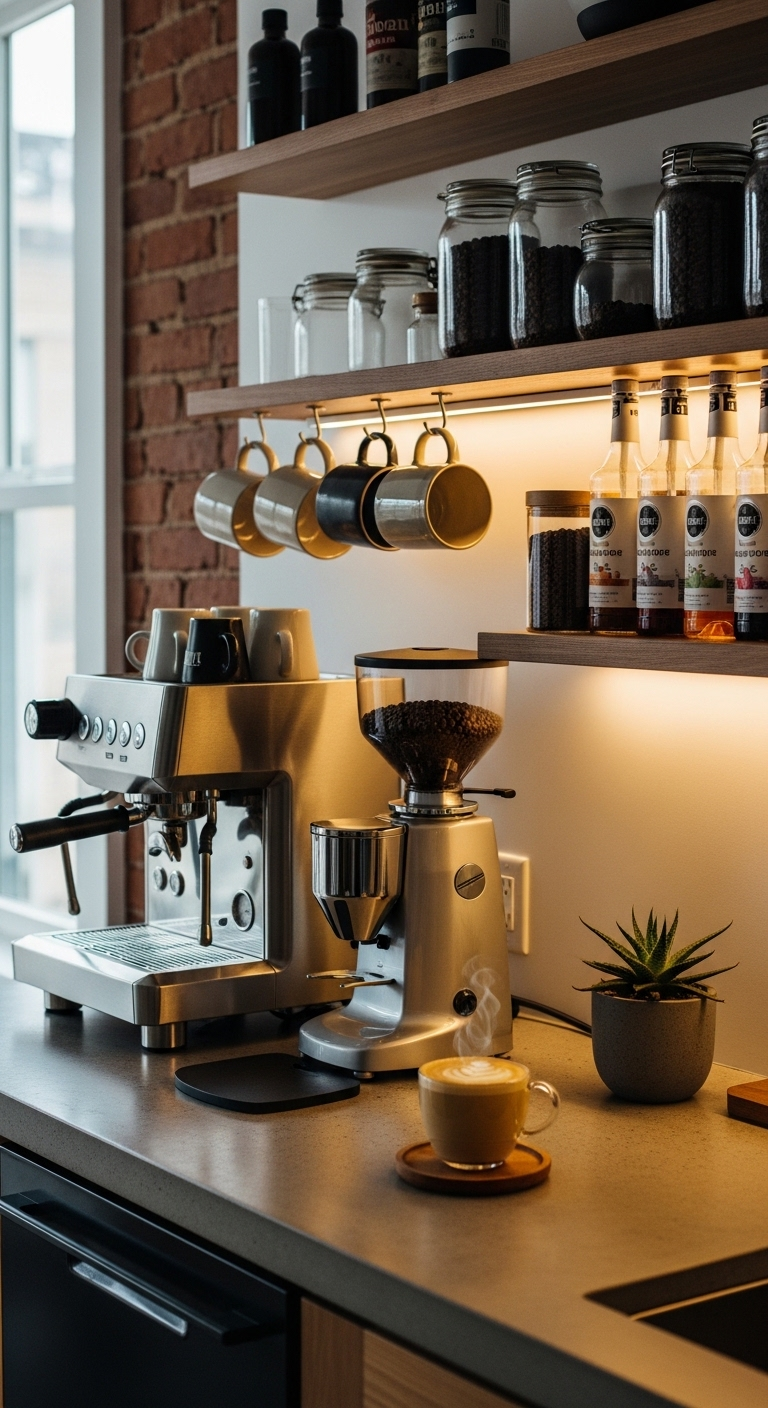 40+ Home Coffee Bar Ideas Design 30 image 825