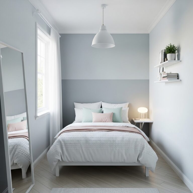 15+ small bedroom color ideas that make spaces look bigger