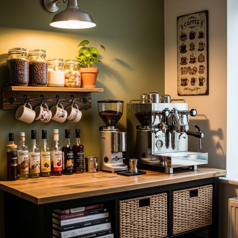 40+ Home Coffee Bar Ideas Design