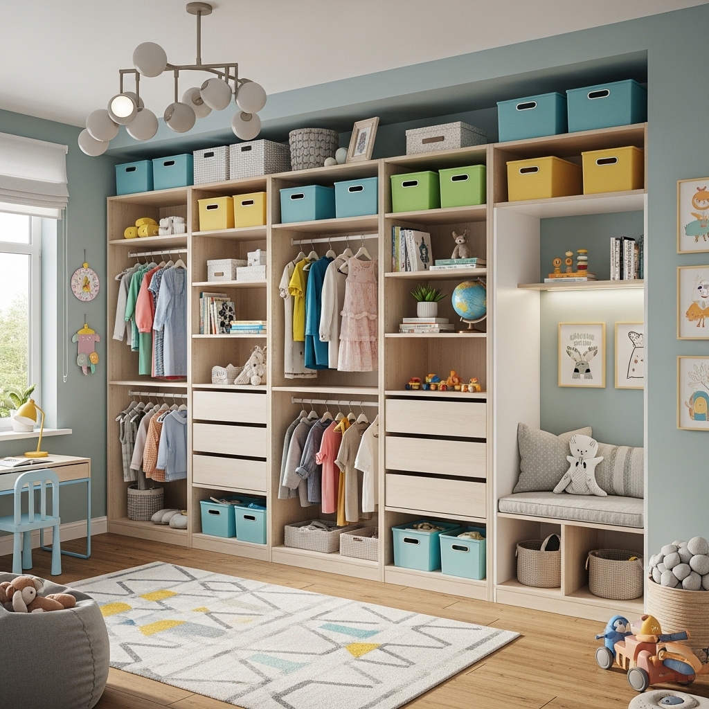 10 Modular Closet Systems for Kids Rooms