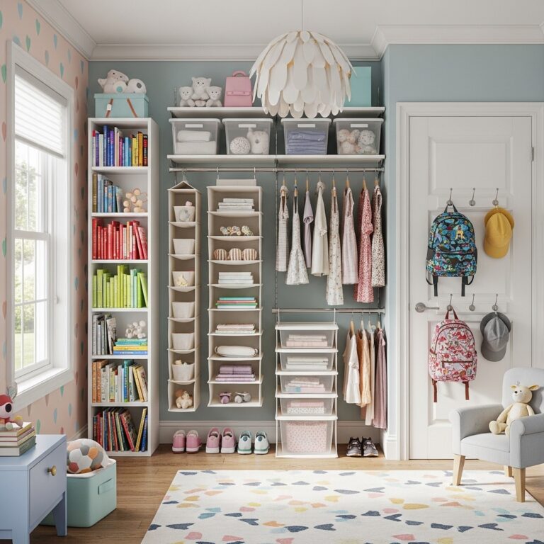 15+ vertical storage ideas for kids closets