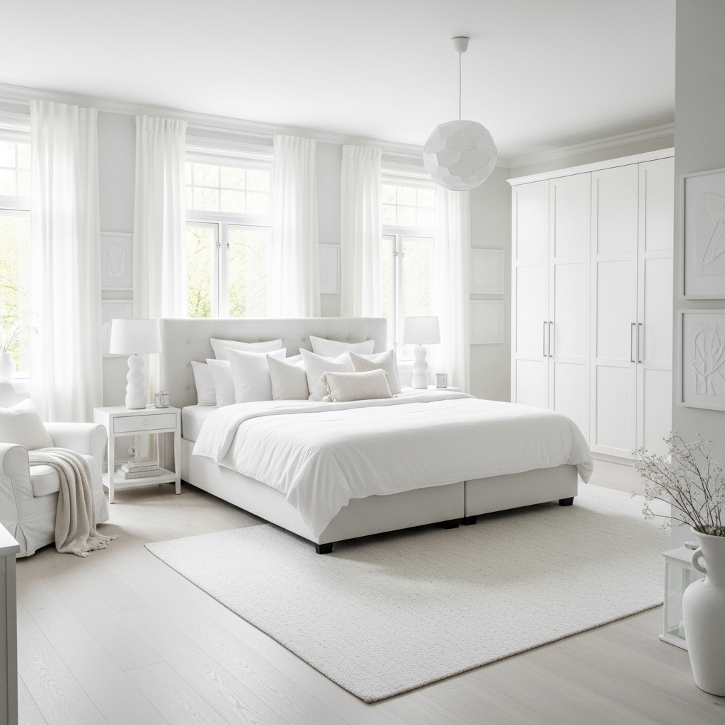 15 all white bedroom ideas for a peaceful retreat