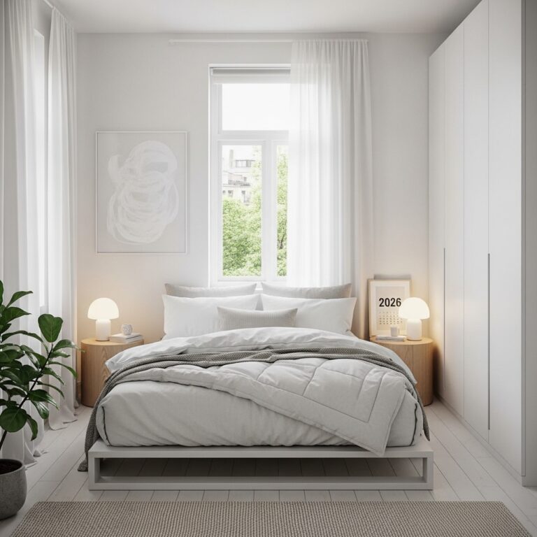 15+ white bedroom ideas for small rooms that feel spacious 2026