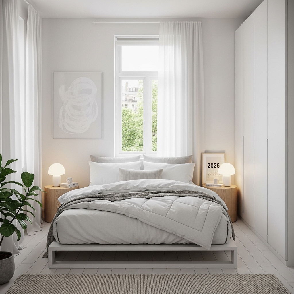 15 white bedroom ideas for small rooms that feel spacious 2026