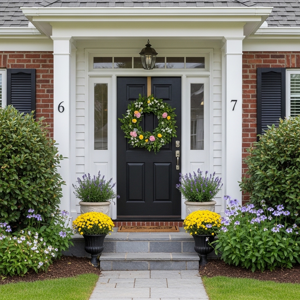 17 Spring Wreath Ideas 1