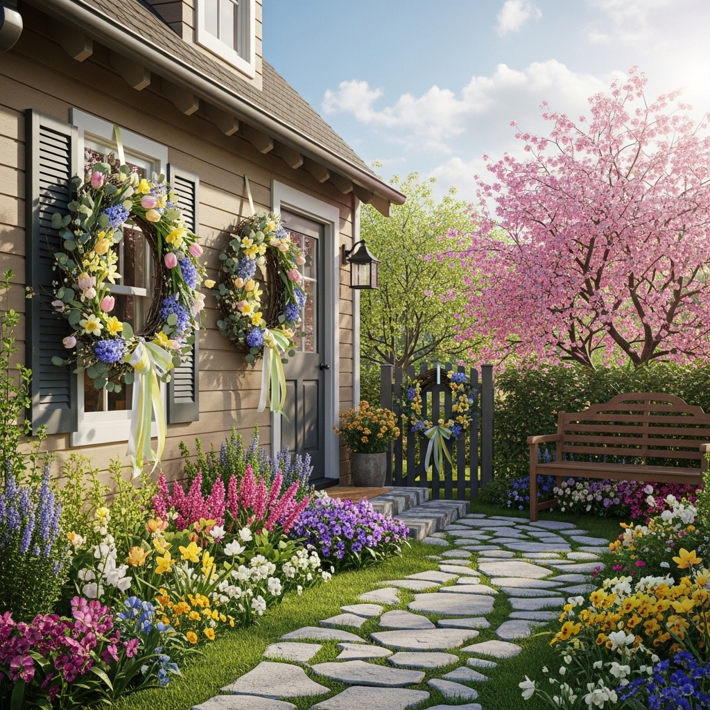 17 Spring Wreath Ideas