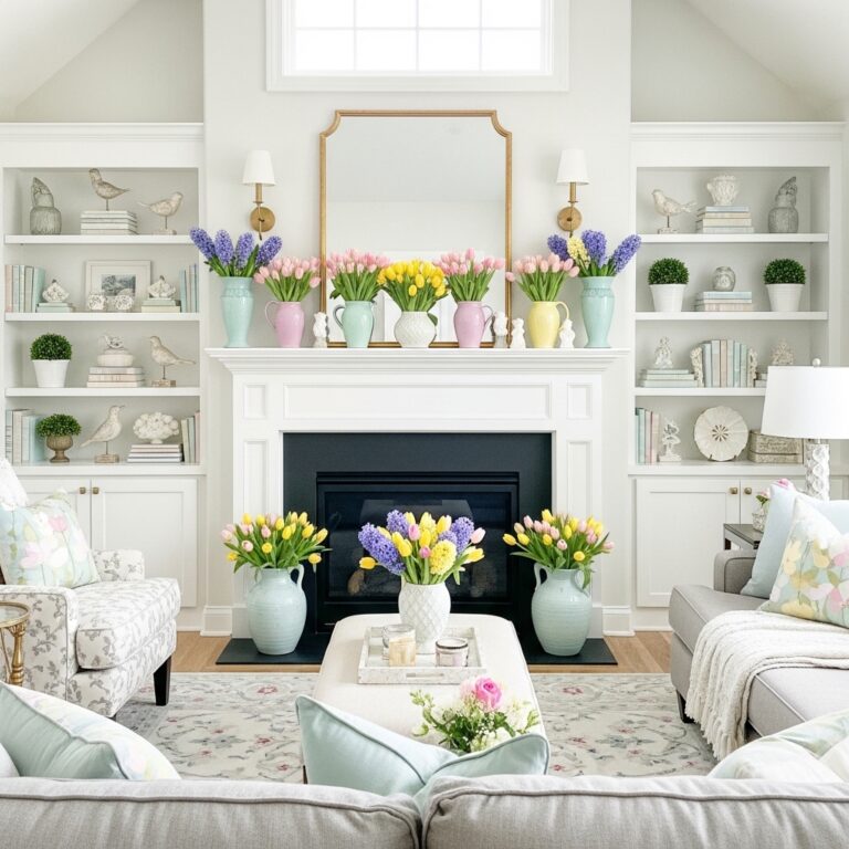 21+ spring mantel decor ideas