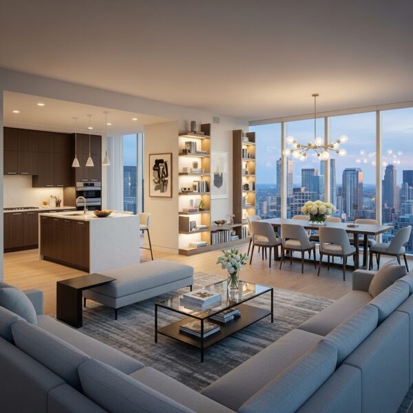 22+Modern Apartment Interior Design Ideas Sleek & Functional