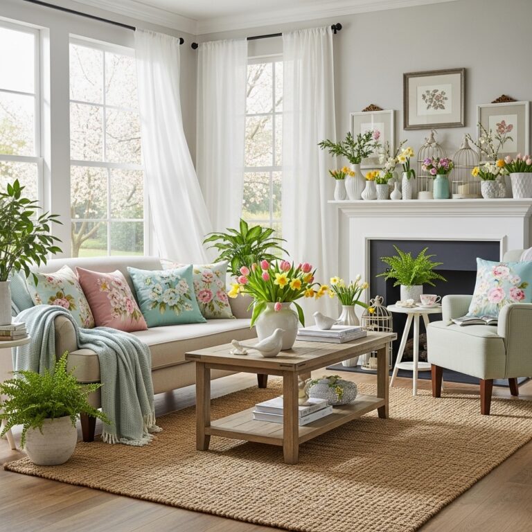 26+ gorgeous spring home decor ideas