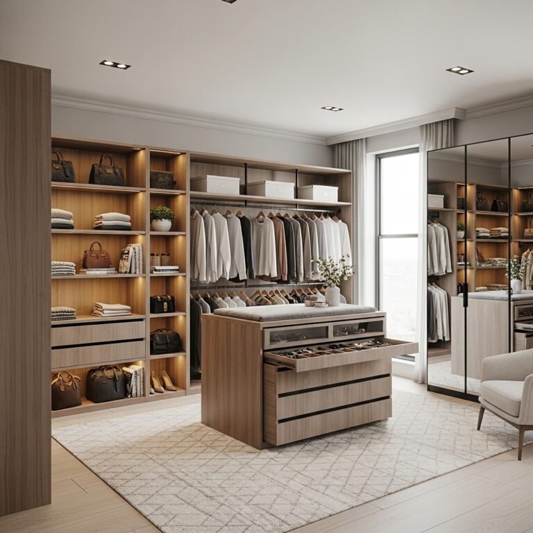35+ Wardrobe Closet Design & Organization Ideas