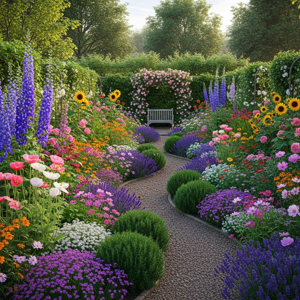 46 Garden Flower Ideas