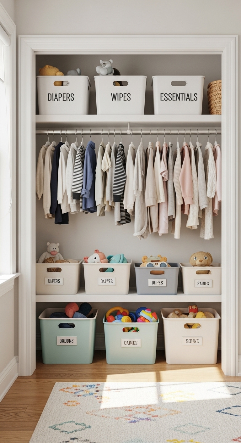 9+ toddler closet organization ideas for easy mornings 5 image 1032