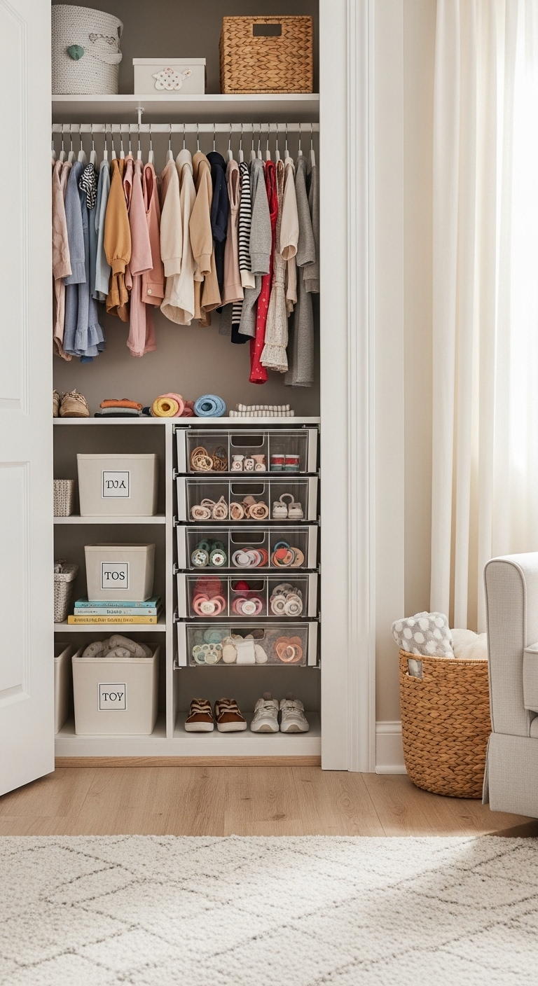 9+ toddler closet organization ideas for easy mornings 7 image 1034