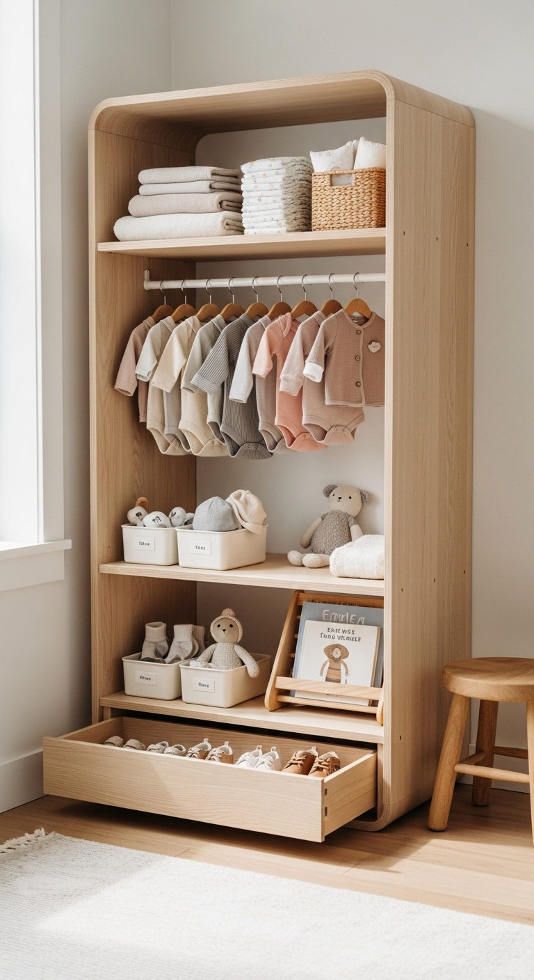 9+ toddler closet organization ideas for easy mornings 11 image 1039