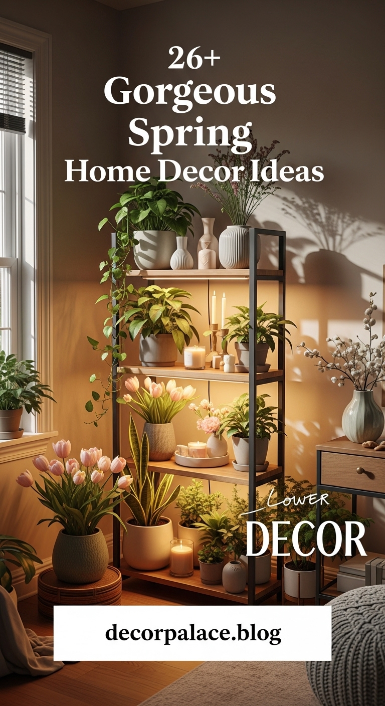 26+ Gorgeous Spring Home Decor Ideas 2 image 1066