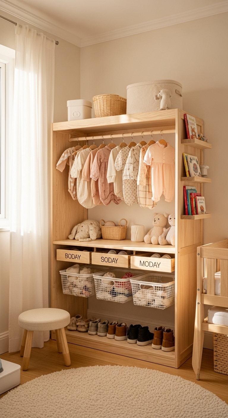9+ Toddler Closet Organization Ideas 8 image 1078