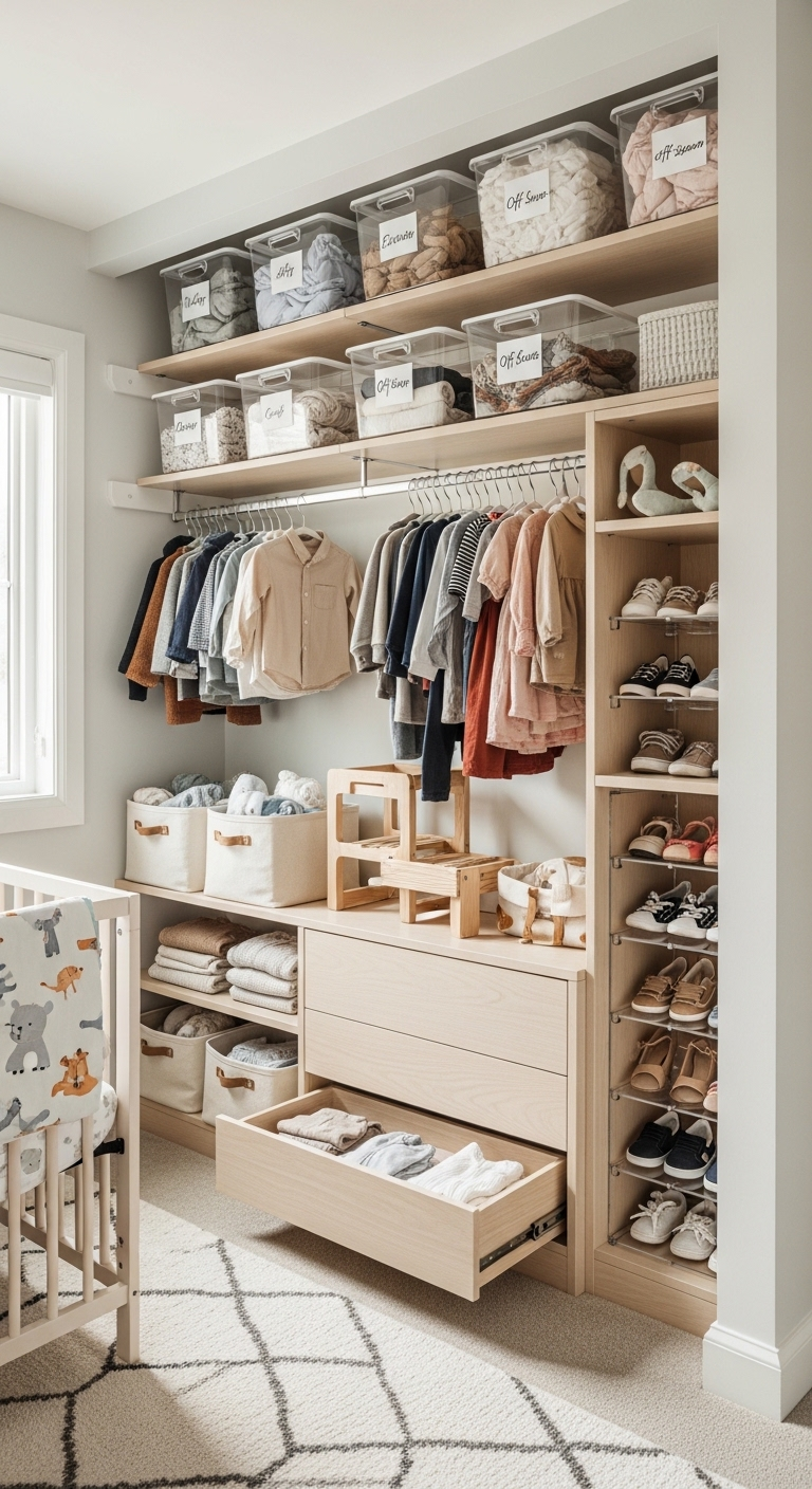 9+ Toddler Closet Organization Ideas 9 image 1079