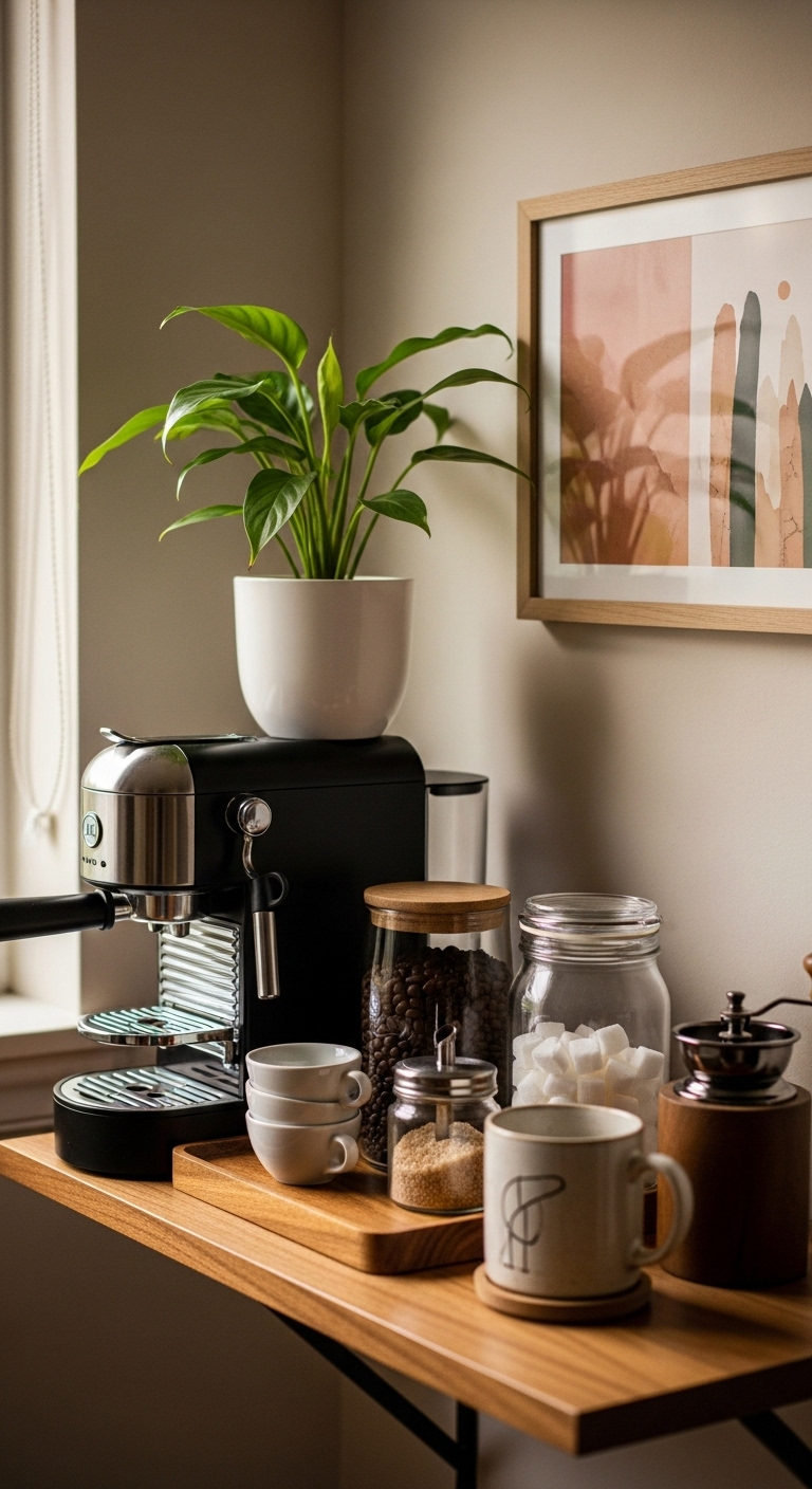 40+ Home Coffee Bar Ideas Design 38 image 108