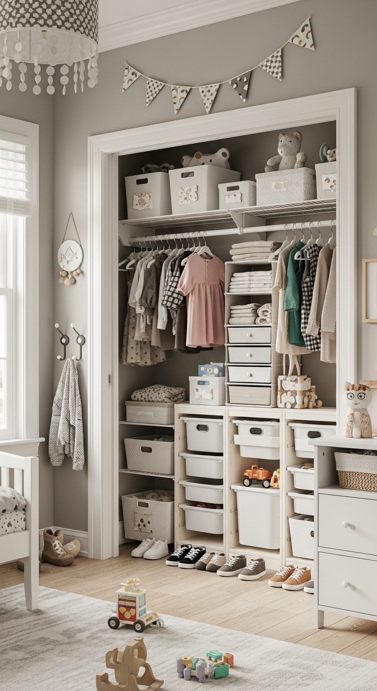 9+ Toddler Closet Organization Ideas 10 image 1080