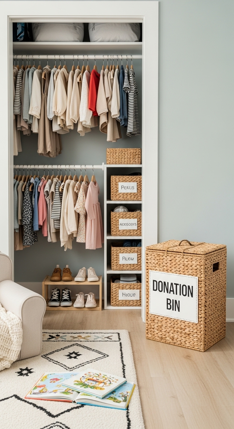 9+ Toddler Closet Organization Ideas 12 image 1082