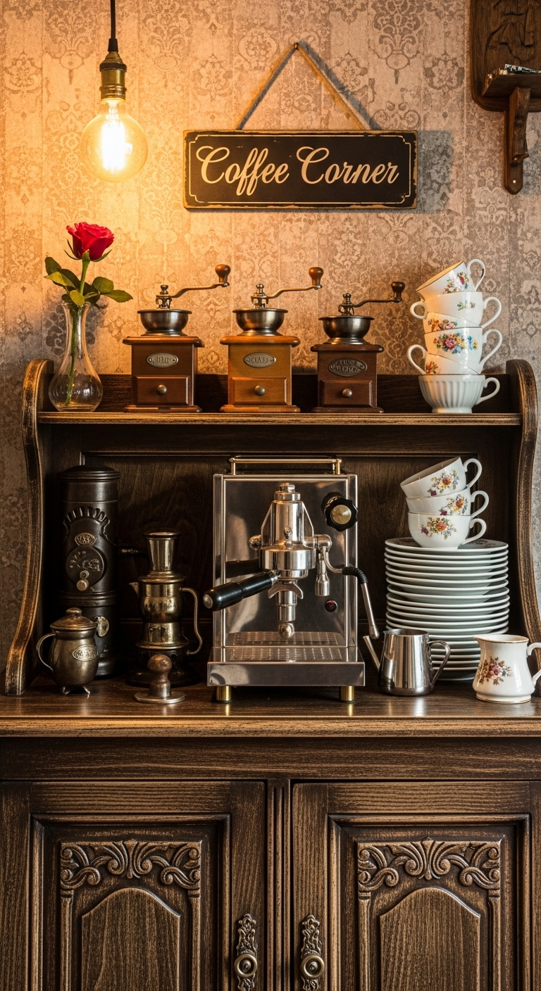 40+ Home Coffee Bar Ideas Design 41 image 111