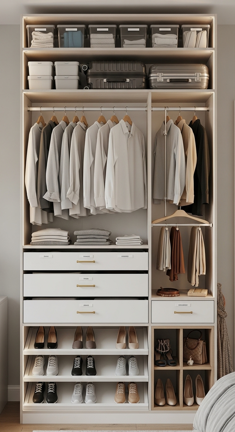 35+ Wardrobe Closet Design & Organization Ideas 3 image 1215