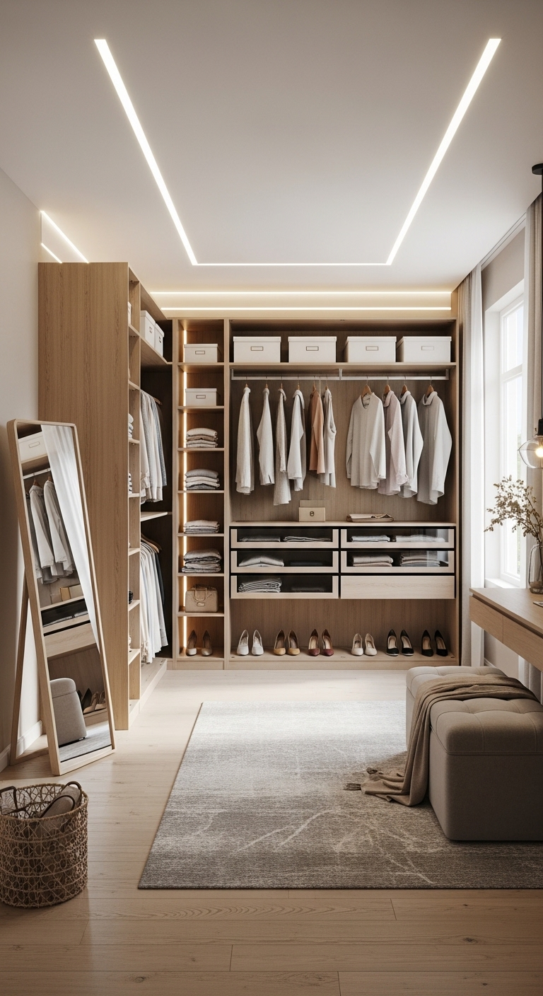 35+ Wardrobe Closet Design & Organization Ideas 10 image 1222